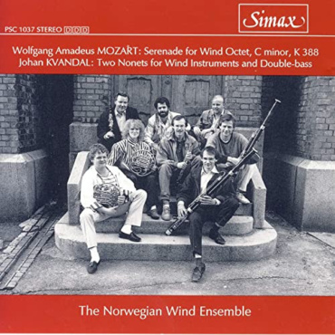 The Norwegian Wind Ensemble, Wolfgang Amadeus Mozart, Johan Kvandal - Serenade For Wind Octet, C Minor K 388 / Two Nonets For Wind Instruments And Double Bass (CD-Used)