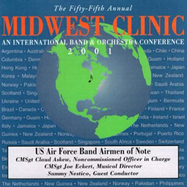 The Airmen Of Note - The Fifty-Fifth Annual Midwest Clinic 2001 (CD-Used)