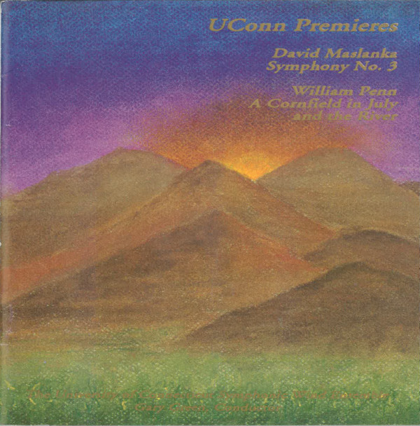 David MAslanka – UConn Premieres (CD-Used) – Vals halla Records