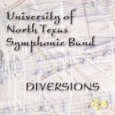 University Of North Texas Symphonic Band, Dennis Fisher - Diversions (CD-Used)