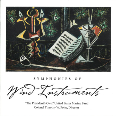 U.S. Marine Band, Timothy W. Foley - Symphonies Of Wind Instruments (CD-Used)