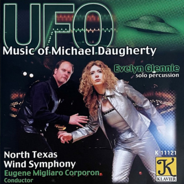 Michael Daugherty, Evelyn Glennie, North Texas Wind Symphony, Eugene Corporon - UFO: Music Of Michael Daugherty (CD-Used)
