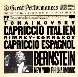 Pyotr Ilyich Tchaikovsky, Nikolai Rimsky-Korsakov, Leonard Bernstein, New York Philharmonic - Capriccio Italien (CD-Used)