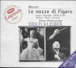 Wolfgang Amadeus Mozart, Erich Kleiber, Cesare Siepi, Lisa Della Casa, Alfred Poell, Hilde Güden, Fernando Corena, Wiener Staatsopernchor, Wiener Philharmoniker - Le Nozze Di Figaro (CD-Used)
