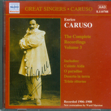 Enrico Caruso - The Complete Recordings Volume 3 (CD-Used)