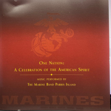 The Marine Band Parris Island - One Nation: A Celebration Of The American Spirit (CD-Used)