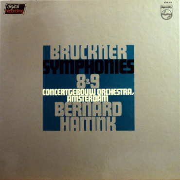 Bruckner - Symphonies 8 & 9 (LP-Used)