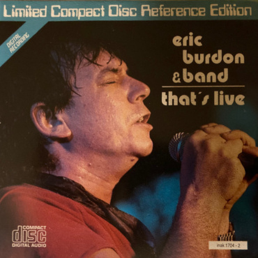 Eric Burdon & Band - That's Live (CD-Used)