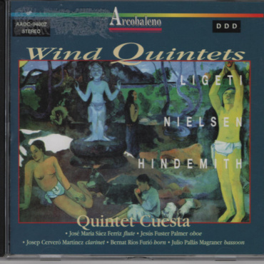Ligeti/Nielsen/Hindemith - Wind Quintets - Quintet Cuesta (CD-Used)