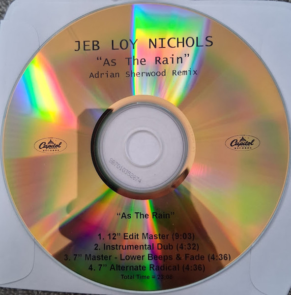 Jeb Loy Nichols - As The Rain - Adrian Sherwood Remix (CD-Used)