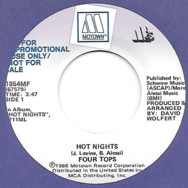 Four Tops - Hot Nights (7IN-Used)