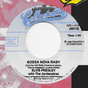 Elvis Presley - Bossa Nova Baby (7IN-Used)