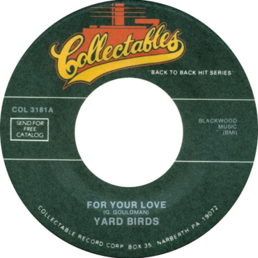 The Yardbirds / Deep Purple - For Your Love / Hush (7IN-Used)