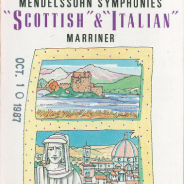 Felix Mendelssohn-Bartholdy - Sir Neville Marriner - Mendelssohn Symphonies "Scottish" & "Italian" (CS-Used)