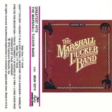 The Marshall Tucker Band - Greatest Hits (CS-Used)