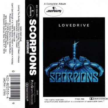 Scorpions - Lovedrive (CS-Used)