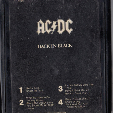 AC/DC - Back In Black (8TRACK-Used)