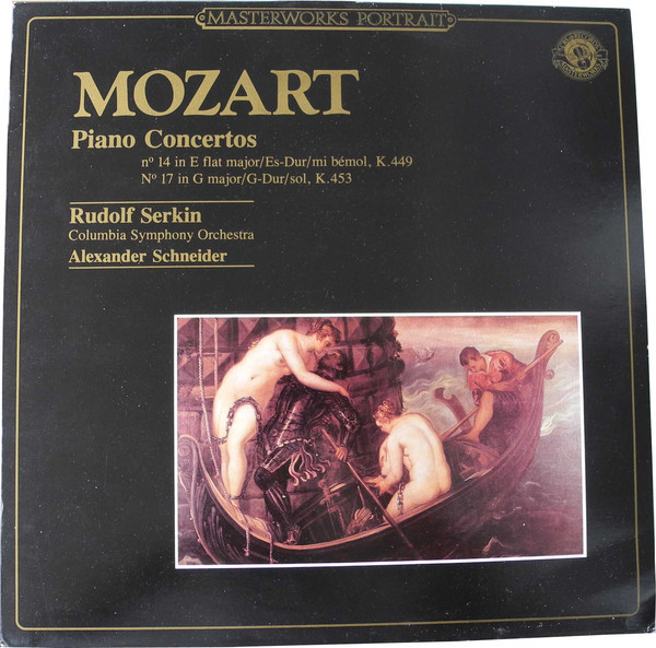 Mozart - Mozart Piano Concerto no. 14 in E flat major, no. 17 in G major (LP-Used)