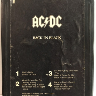 AC/DC - Back In Black (8TRACK-Used)