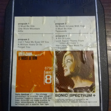 Vikki Carr - It Must Be Him (8TRACK-Used)