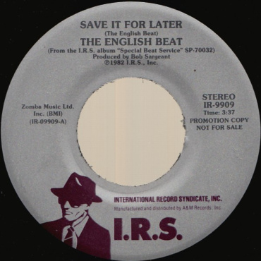 English Beat - Save It For Later / Jeanette (7IN-Used)