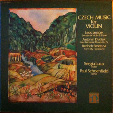 Sergiu Luca, Paul Schoenfield - Czech Music For Violin (LP-Used)