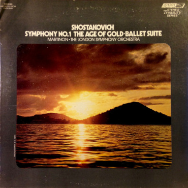 Shostakovich - Symphony No. 1 / The Age Of Gold · Ballet Suite (LP-Used)