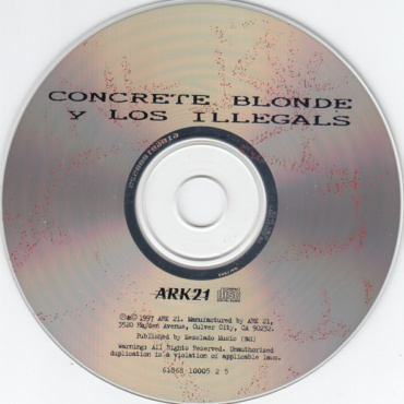 Concrete Blonde Y Los Illegals - Concrete Blonde Y Los Illegals (CD-Used)