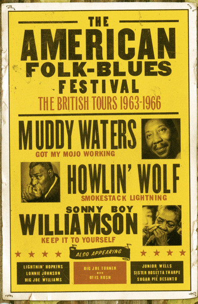 Various - The American Folk Blues Festival (The British Tours 1963-1966) (DVD-Used)